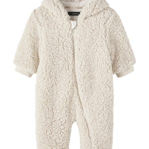 Name It køredragt Mazie Teddy Suit2 Moonbeam