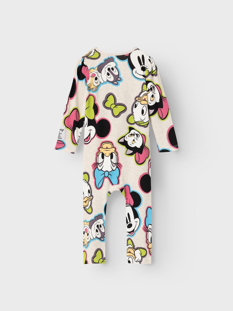 Name It Heldragt LS Jen Minnie Mouse Peyote Melange - Billede 2