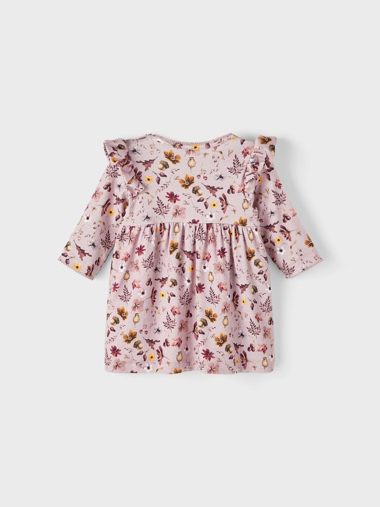 Name It Kjole LS Lahra Violet Ice - Billede 3