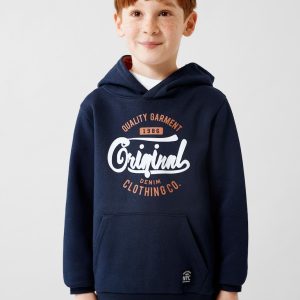 Name It Hættetrøje Hoodie LS Leco Sweat Dark Sapphire