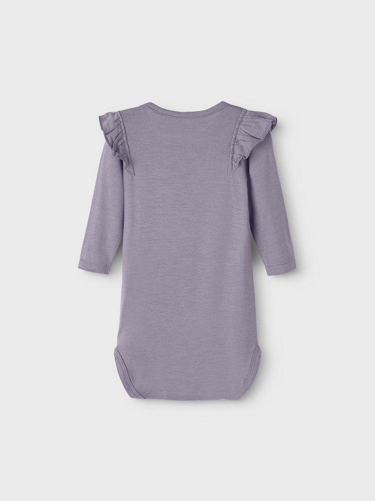 Name It Body LS Kessie Lavender Gray - Billede 2