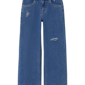 Name It Jeans Bella Wide Dark Blue Denim