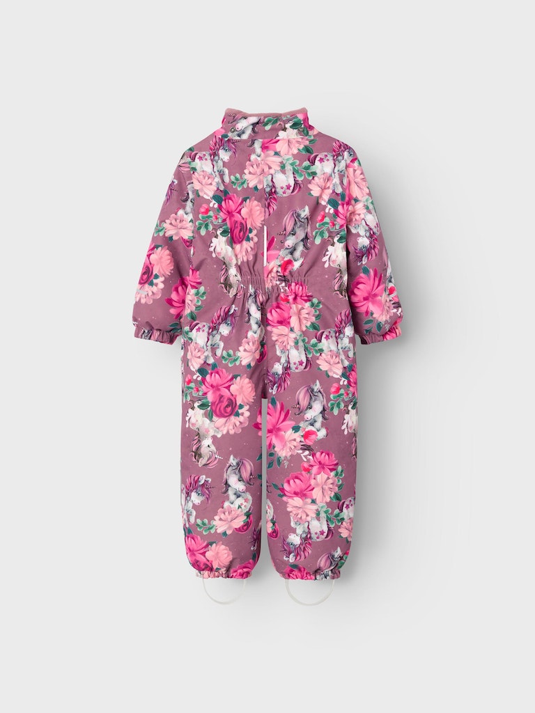 Name It Flyverdragt Snow10 Suit Unicorn Dream Wishful Mauve - Billede 5