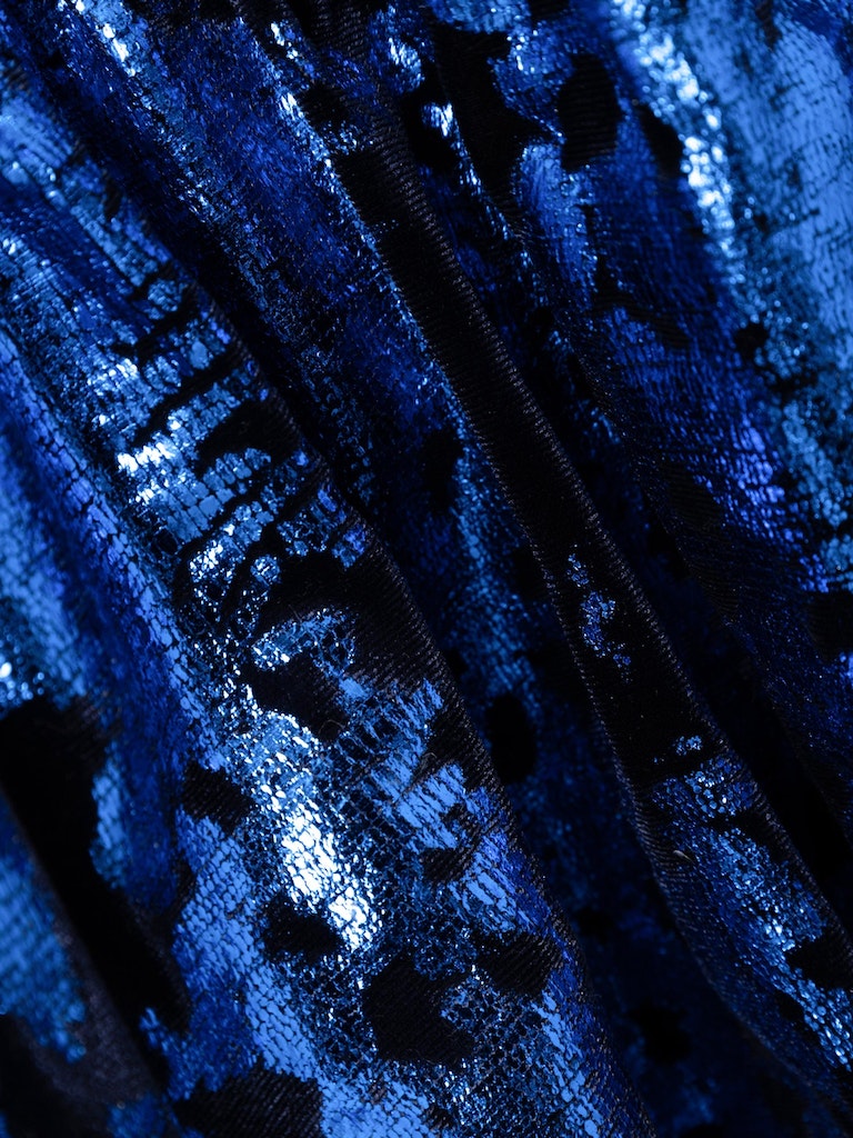 Name It Kjole LS Rulla Dazzling Blue - Billede 3