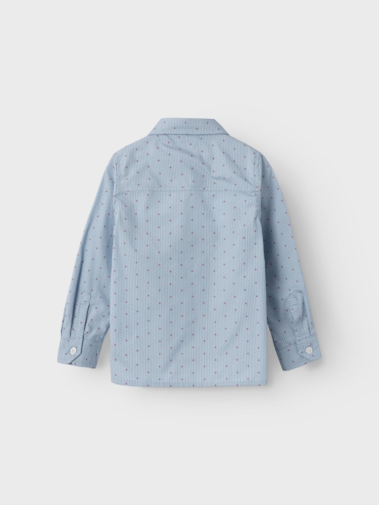 Name It Skjorte LS Riza Cashmere Blue - Billede 2