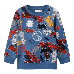Name It Sweatshirt LS Octas Spiderman Bijou Blue