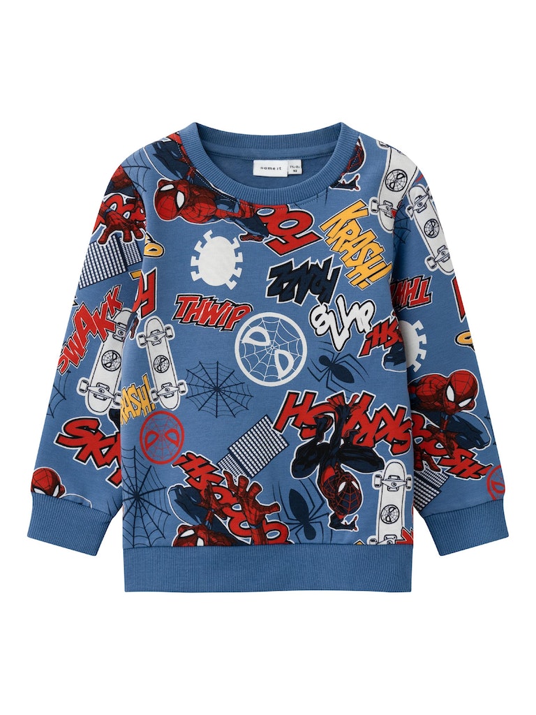 Name It Sweatshirt LS Octas Spiderman Bijou Blue