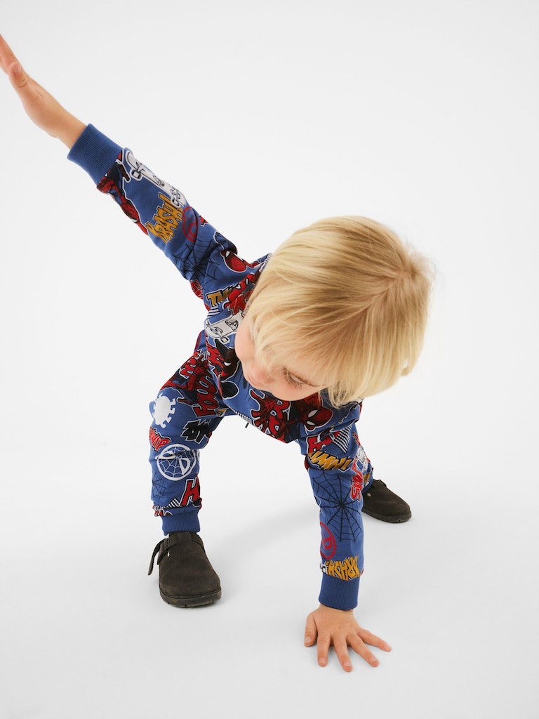 Name It Sweatshirt LS Octas Spiderman Bijou Blue - Billede 5