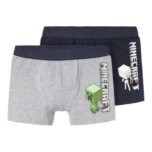 Name It Boxershorts 2-pak Olas Minecraft india Ink
