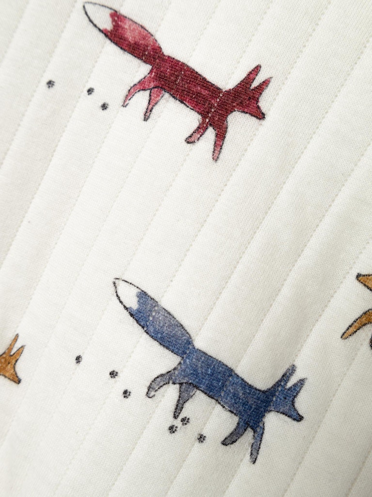 Name It Sweatshirt LS Rolin Quilt Jet Stream - Billede 3
