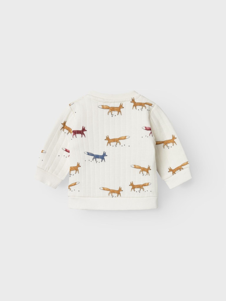 Name It Sweatshirt LS Rolin Quilt Jet Stream - Billede 2