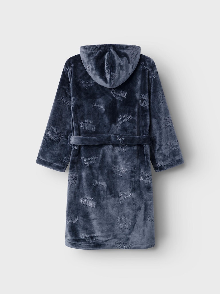 Name It Badekåbe Raibe Morning Robe Dark Sapphire - Billede 2