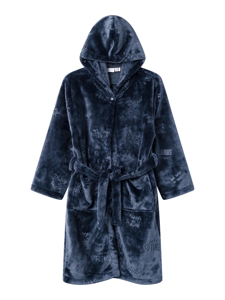 Name It Badekåbe Raibe Morning Robe Dark Sapphire