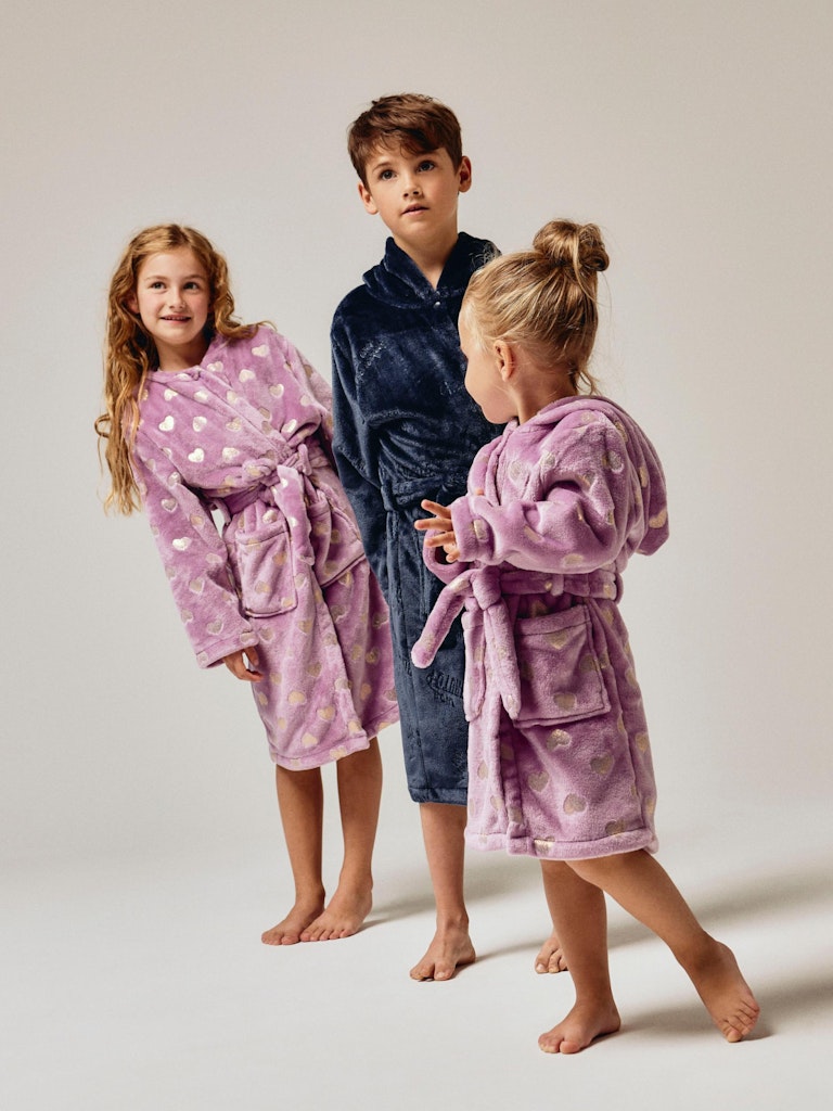 Name It Badekåbe Raibe Morning Robe Dark Sapphire - Billede 5