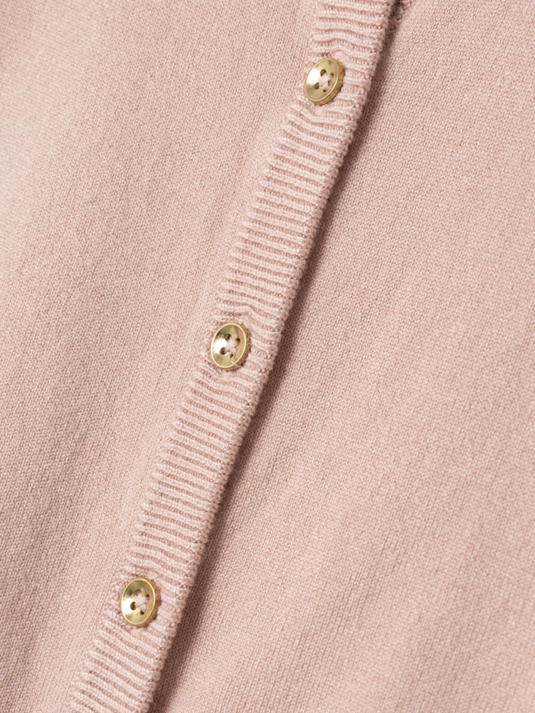 Name It Cardigan LS Strik Valma Short Rose Smoke - Billede 3