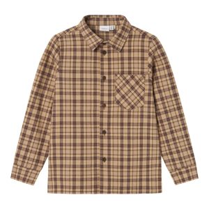 Name It Skjorte LS Resoren Weathered Teak