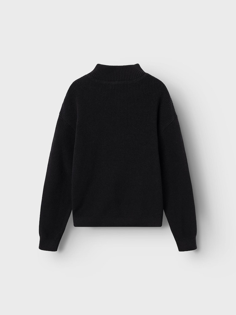 Name It Bluse Strik LS Sefolle Black - Billede 2