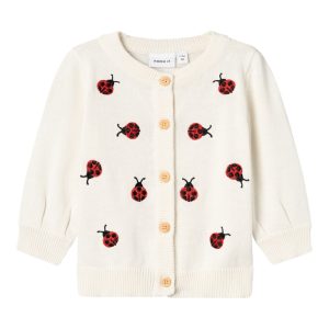 Name It Cardigan LS Strik Fasille Jet Stream