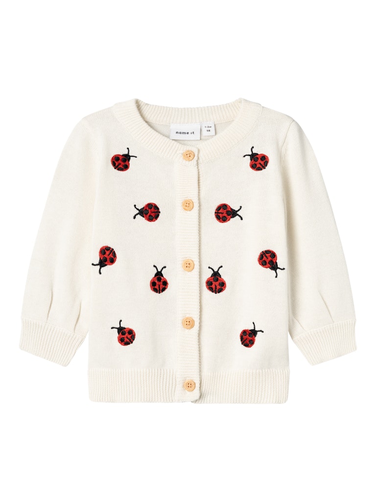 Name It Cardigan LS Strik Fasille Jet Stream