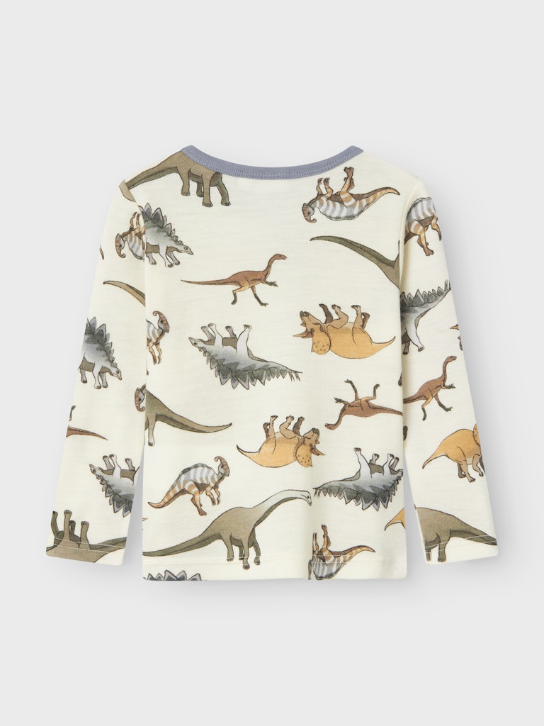 Name It Uld Bluse LS Willitus Snow White - Billede 2