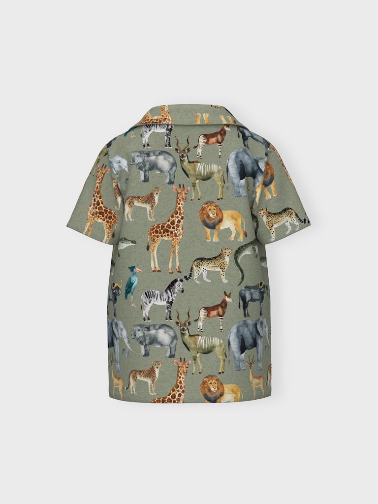 Name It Polo SS Jale Oil Green - Billede 2