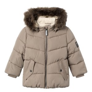 Name It Puffer Jakke Mathew Desert Taupe