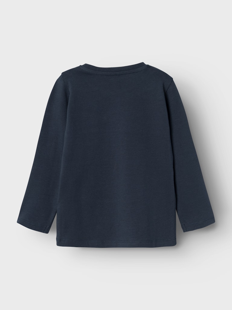 Name It Bluse LS Jonin Gurli Gris Dark Sapphire - Billede 2