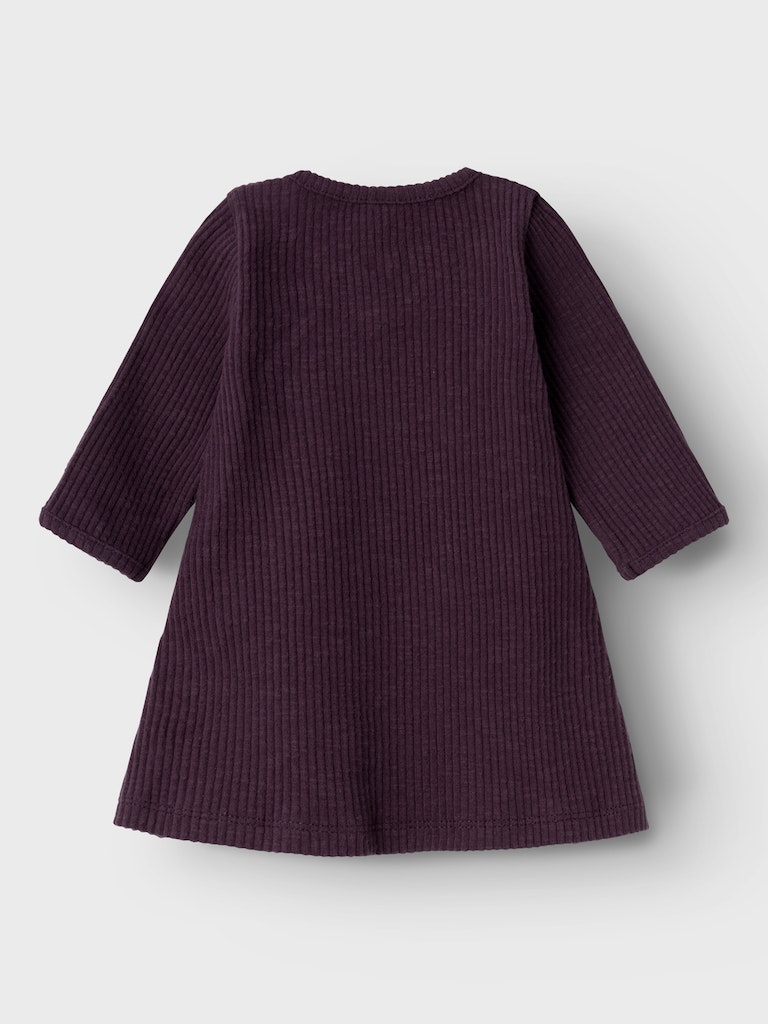 Name It Kjole LS Lusai Plum Perfect - Billede 3