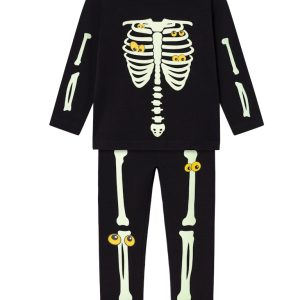 Name It Oween Halloween sæt Black/Yellow
