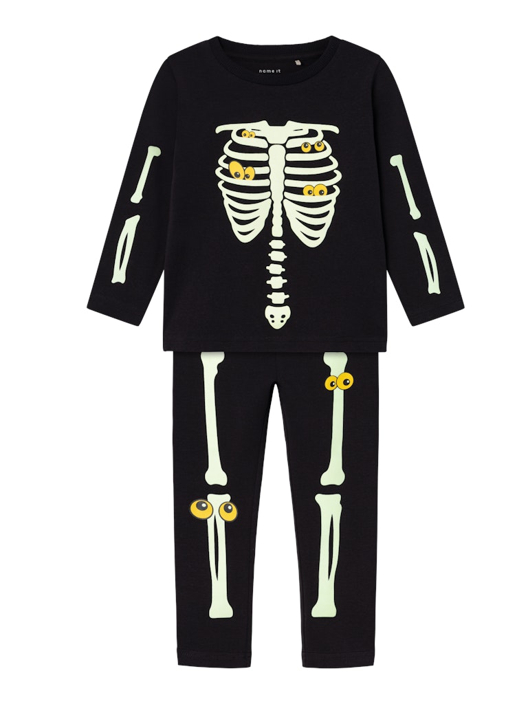 Name It Oween Halloween sæt Black/Yellow