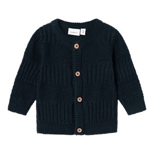 Name It Cardigan LS Baby Strik Nabel Dark Sapphire