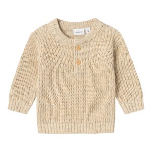 Name It Bluse Strik LS Nesalle Summer Sand