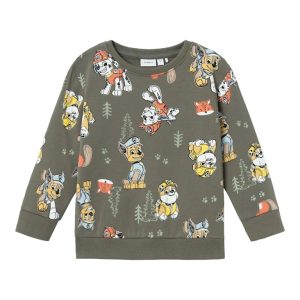 Name It Sweatshirt LS Mini Sug Paw Patrol Tea Leaf