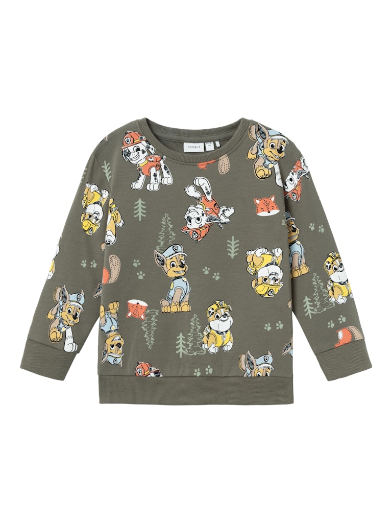 Name It Sweatshirt LS Mini Sug Paw Patrol Tea Leaf