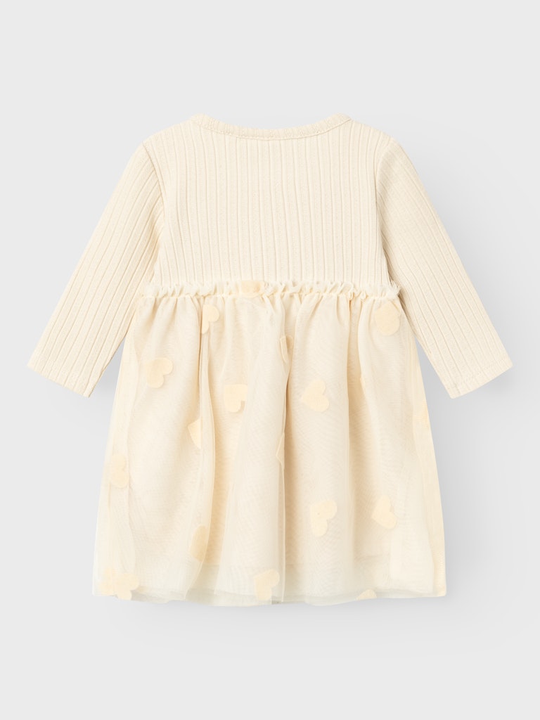 Name It Kjole LS Baby Najas Summer Sand - Billede 2