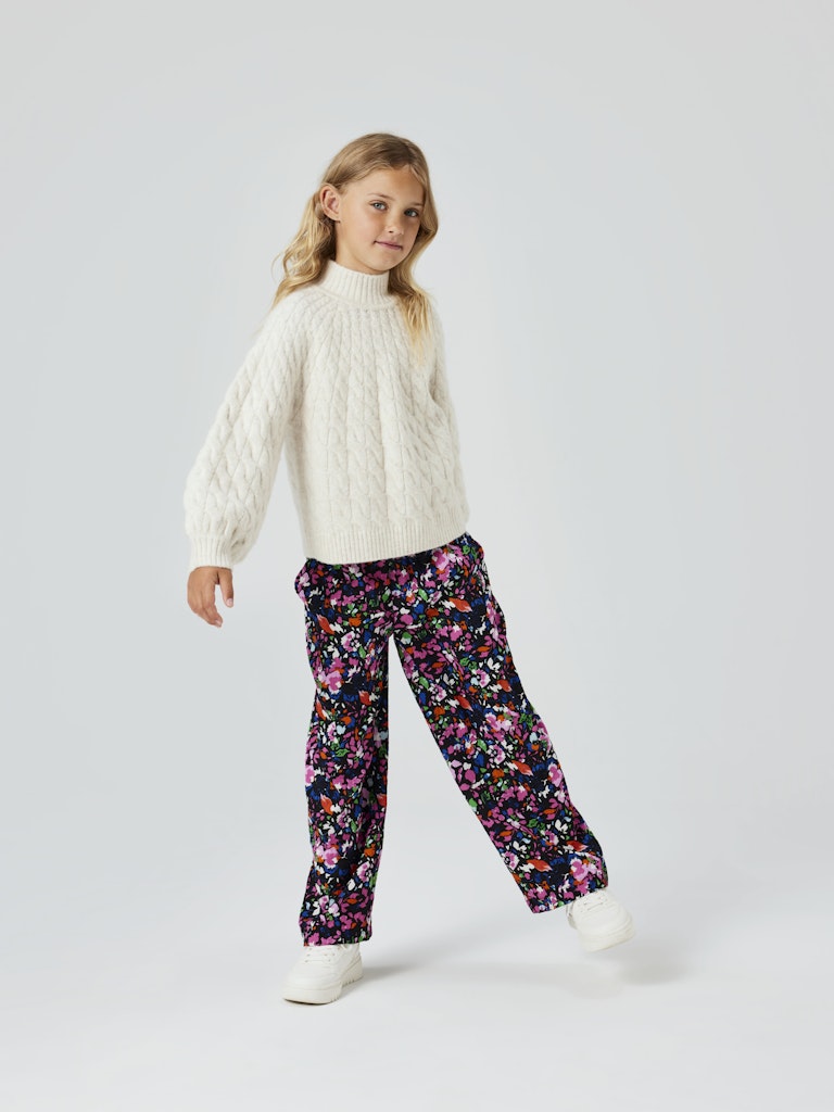 Name It Bluse Strik LS Nadalie Jet Stream - Billede 5