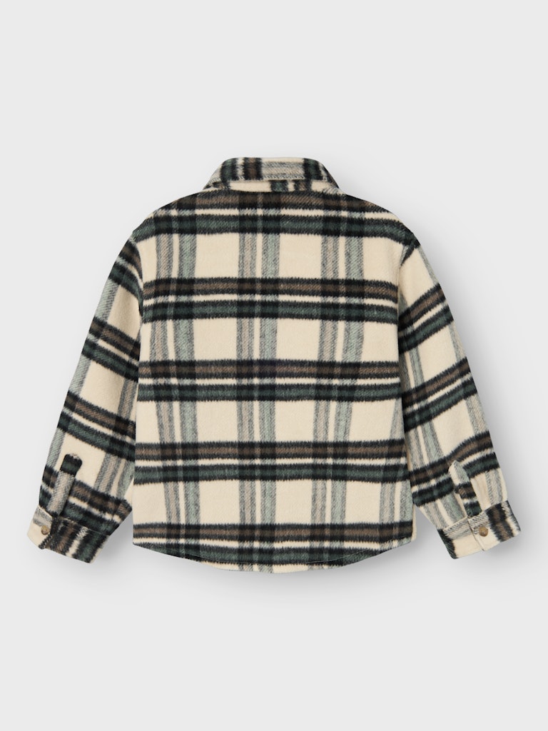 Name It Skjorte Kids LS Remolle Overshirt Summer Sand - Billede 2