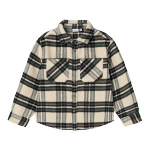 Name It Skjorte Kids LS Remolle Overshirt Summer Sand