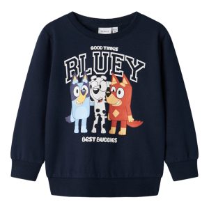 Name It Sweatshirt LS Mini Omir Bluey Dark Sapphire