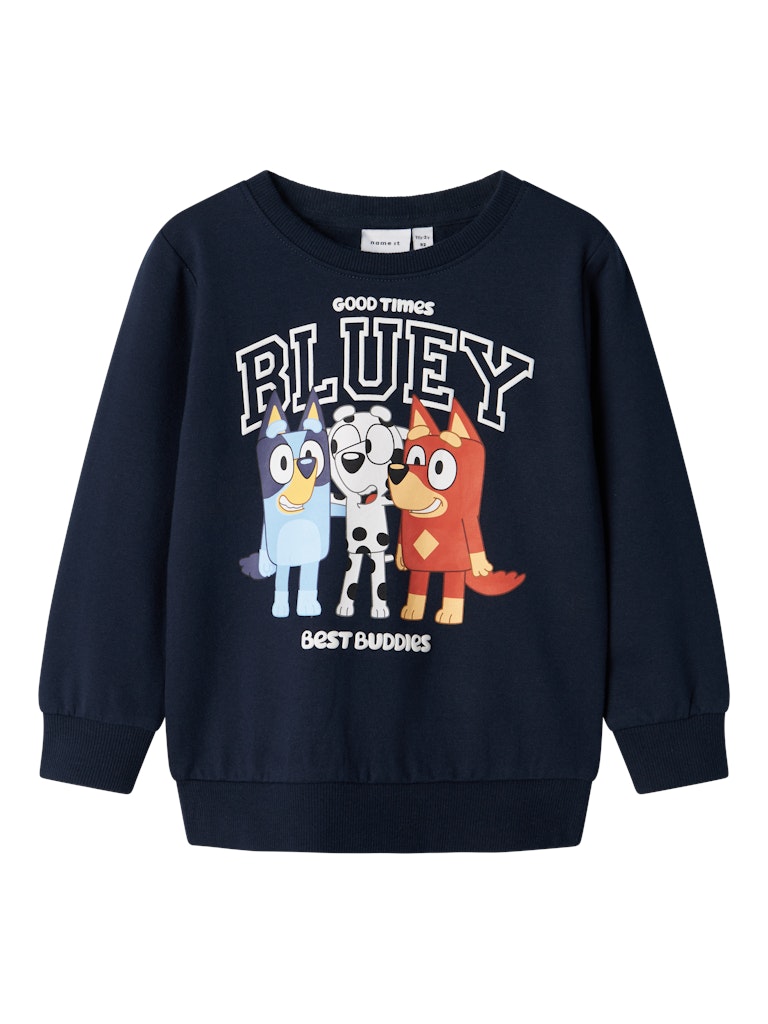 Name It Sweatshirt LS Mini Omir Bluey Dark Sapphire
