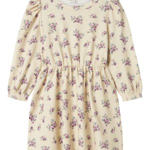 Name It Kjole Mini LS line Summer Sand
