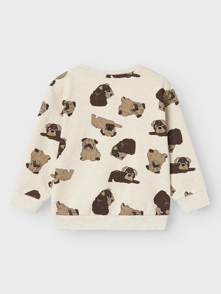 Name It Sweatshirt LS Mini Rasmus Peyote Melange - Billede 2