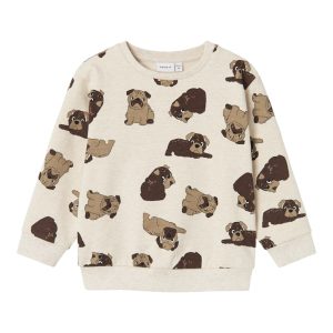 Name It Sweatshirt LS Mini Rasmus Peyote Melange