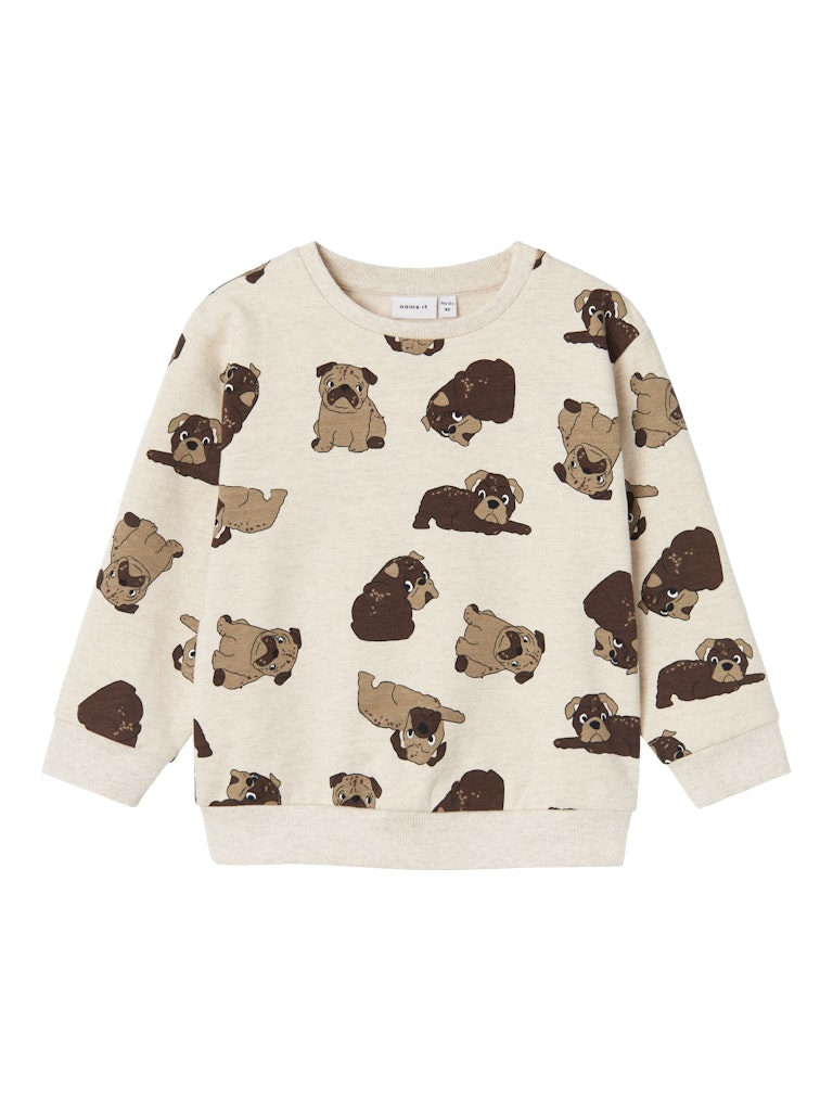 Name It Sweatshirt LS Mini Rasmus Peyote Melange
