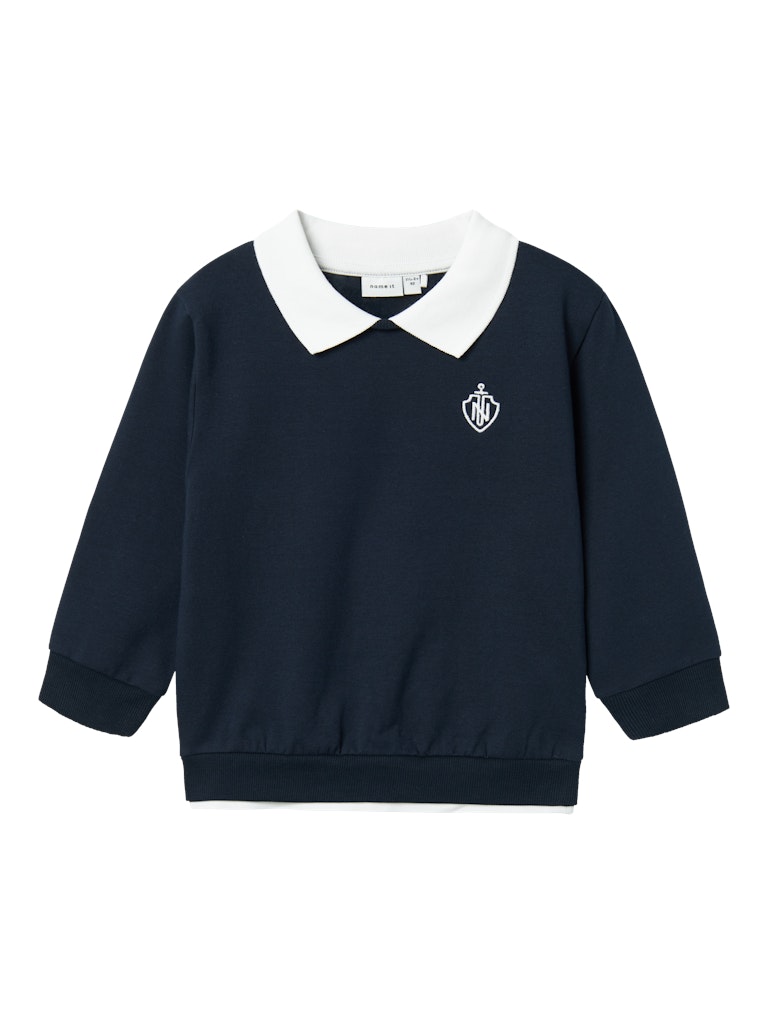 Name It Sweatshirt LS Ron Dark Sapphire