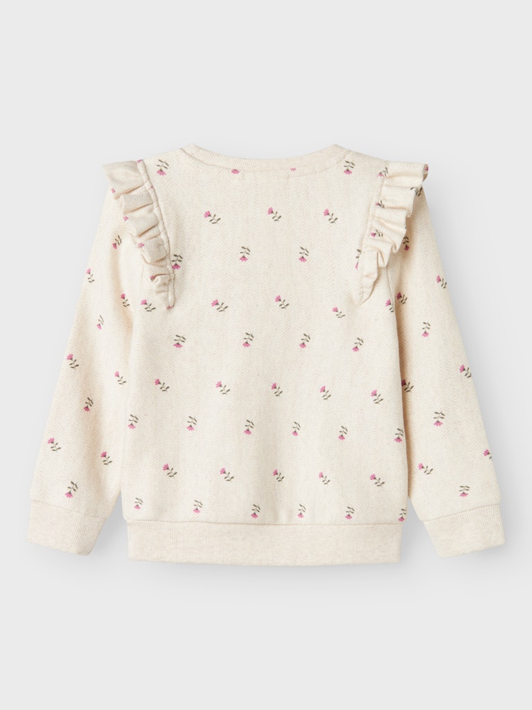 Name It Sweatshirt LS Nulla Peyote Melange - Billede 3