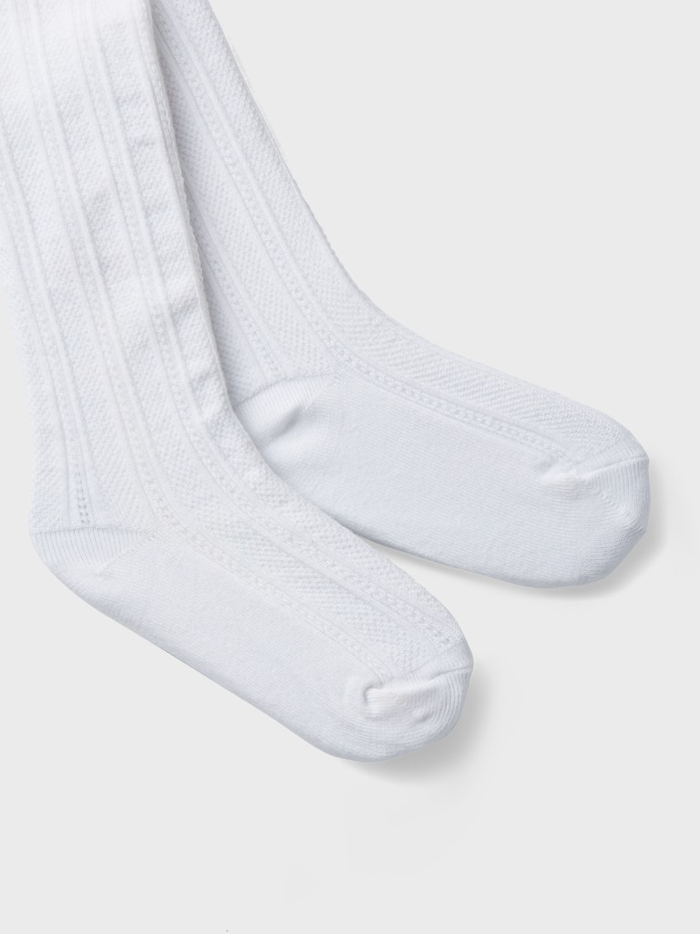 Name It Strømpebukser Mini Rose Bright White - Billede 2