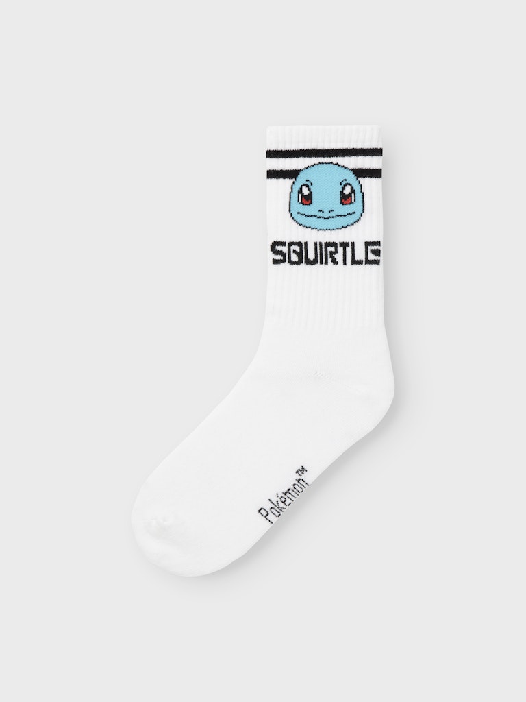 Name It Tennissokker Kids 3-pak Milton Pokemon Bright White - Billede 3