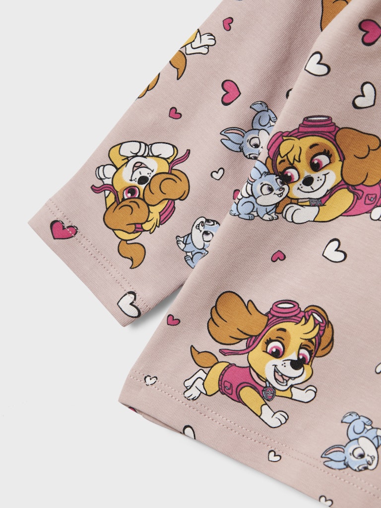 Name It T-shirt LS Mini Jiddi Paw Patrol Burnished Lilac - Billede 3
