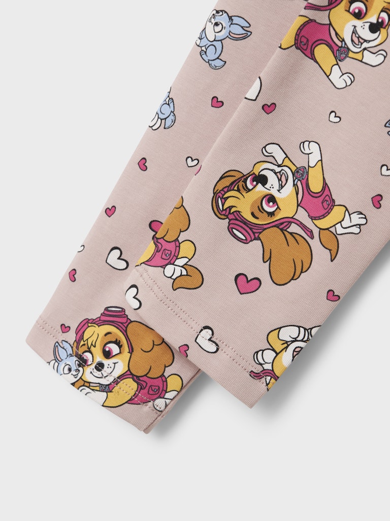 Name It Leggins Mini Jiddi Paw Patrol Burnished Lilac - Billede 3